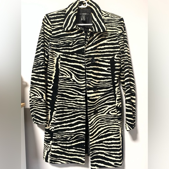 Chapter One Jackets & Blazers - Vintage Zebra print corduroy coat